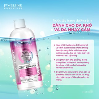 Tẩy trang micellar của Eveline dòng facemed