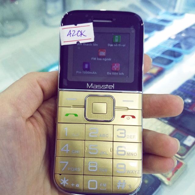 Điện thoại masstel fami12 loa to chữ to cho người già