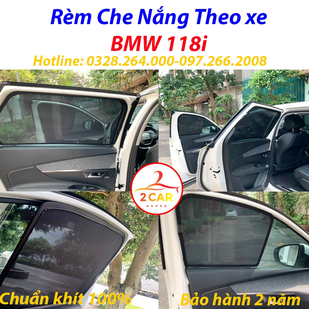 Rèm Che Nắng Xe BMW 118i, Rèm Chắn Nắng Xe BMW 118i Hàng Loại 1 MR.ÔTÔ - Bảo Hành 2 Năm