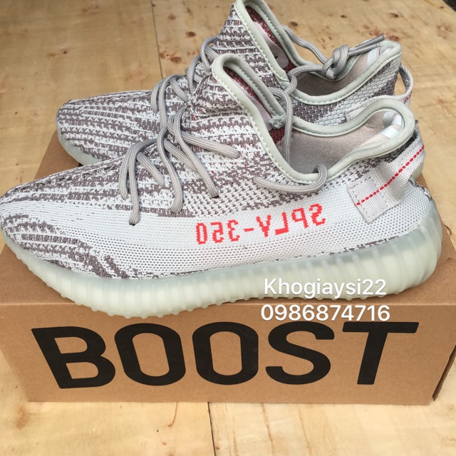 adidas Yeezy Boost 350 V2 Blue Tint B37571 US 9 eBay