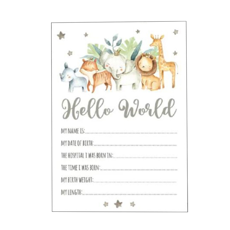 Sticker Đánh Dấu Cột Mốc Phát Triển Theo Tháng Làm Phụ Kiện Chụp Ảnh Cho Bé