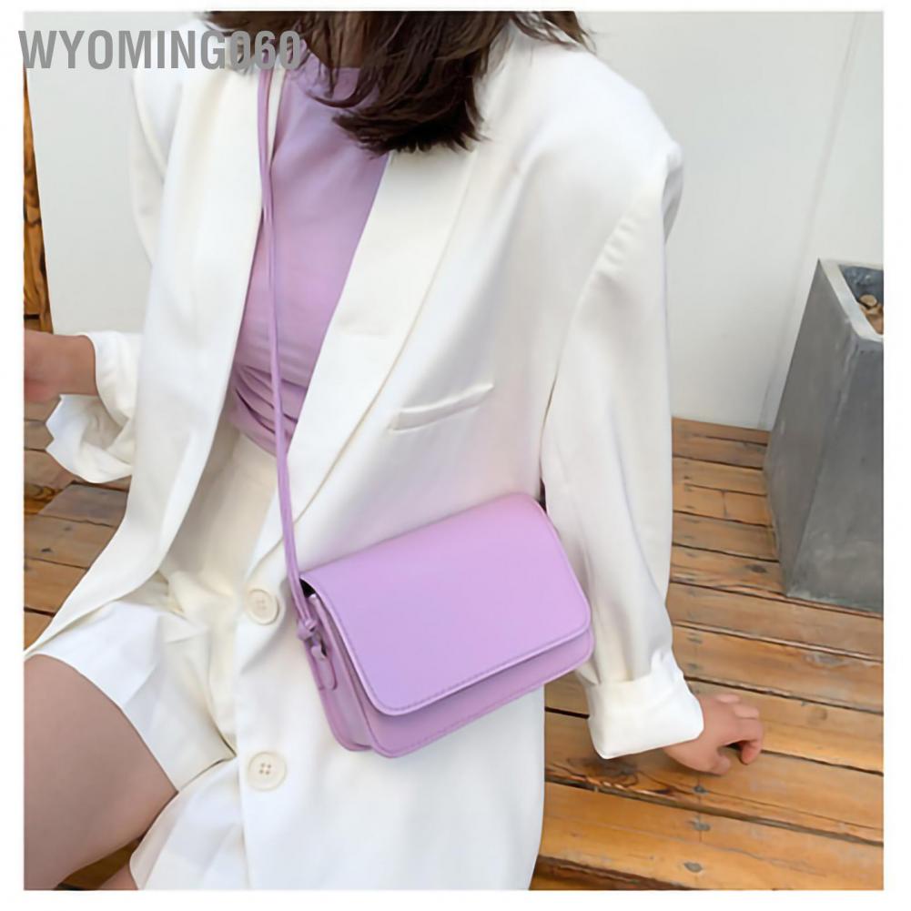 Túi Đeo Chéo Da PU Wyoming060 Phong Cách Hàn Quốc Cho Nữ【Wyoming060】