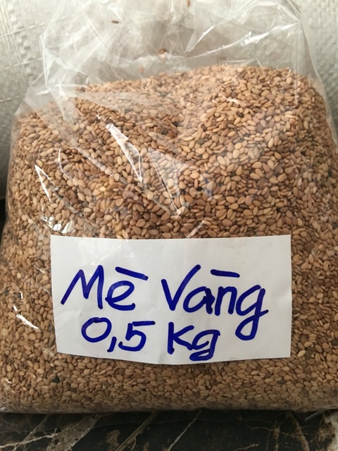 Hạt Mè Vàng còn vỏ/Tróc vỏ 500g