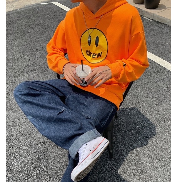 Áo Nữ, Áo Hoodies Mặt Cười DREW Chất Nỉ Ngoại Siêu Hot hit | BigBuy360 - bigbuy360.vn