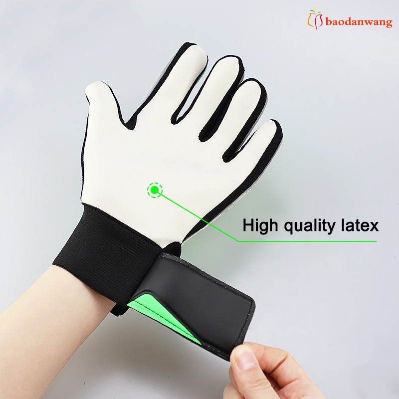 1 đôi găng tay thủ môn chống trượt bảo vệ toàn diện cho trẻ em