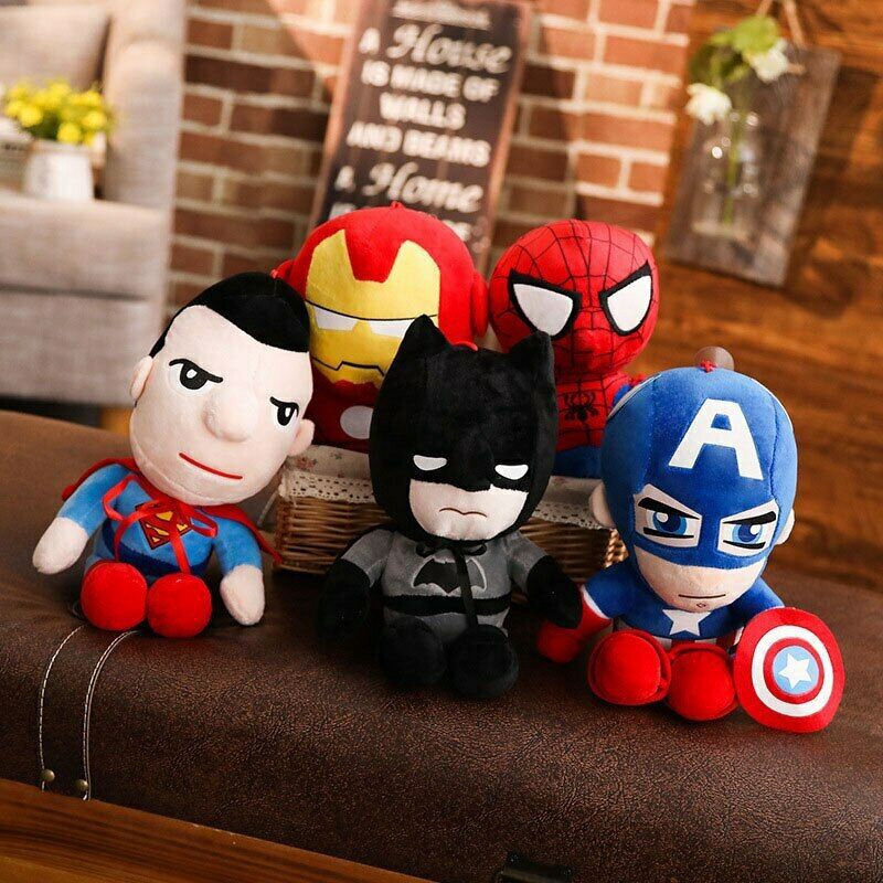 Đồ chơi siêu anh hùng Marvel nhồi bông tùy chọn 25cm