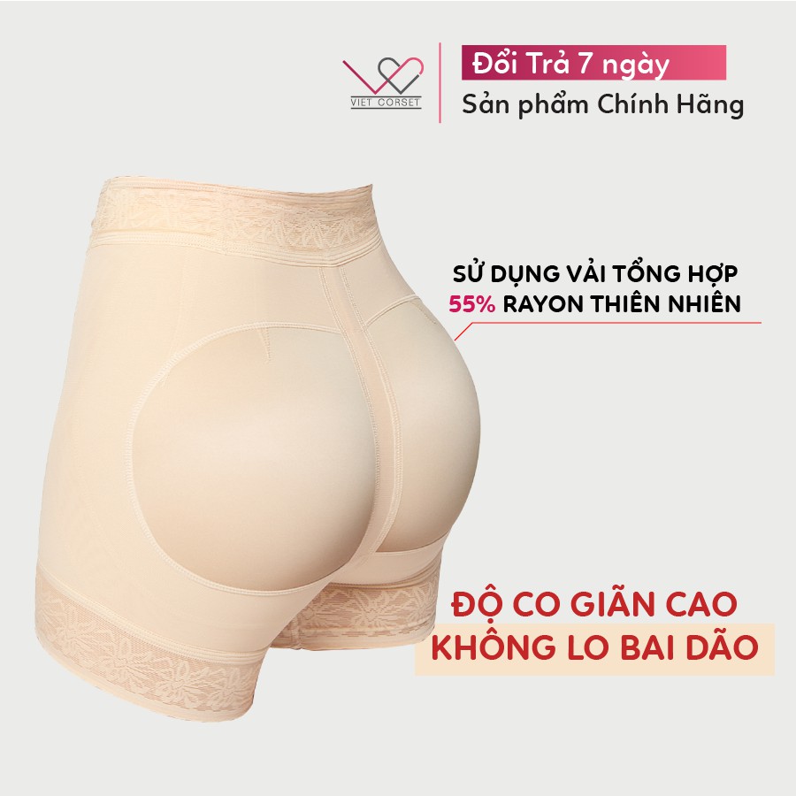 Quần Nâng Mông Nịt Bụng Cao Cấp Việt Corset Butt Lifter - Quần Ren Định Hình Bụng Dưới, Làm Đầy Hõm Hông, Đẩy Mông Cao | BigBuy360 - bigbuy360.vn