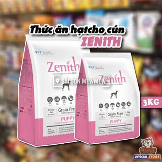 [SIÊU TIẾT KIỆM] 3KG THỨC ĂN HẠT MỀM CHÓ CON ZENITH PUPPY