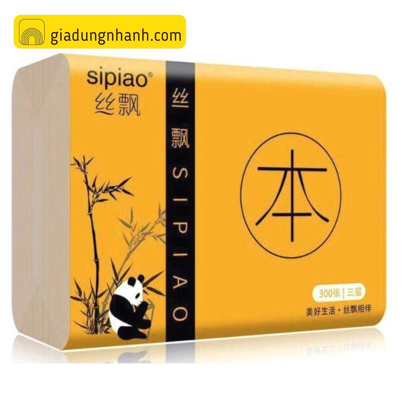 [VIP] Giấy Ăn Gấu Trúc Sipiao (Thùng 30 gói)