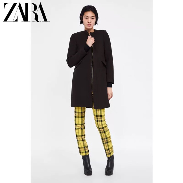 Áo khoác dạ dáng mangto hiệu Zara Auth 100%
