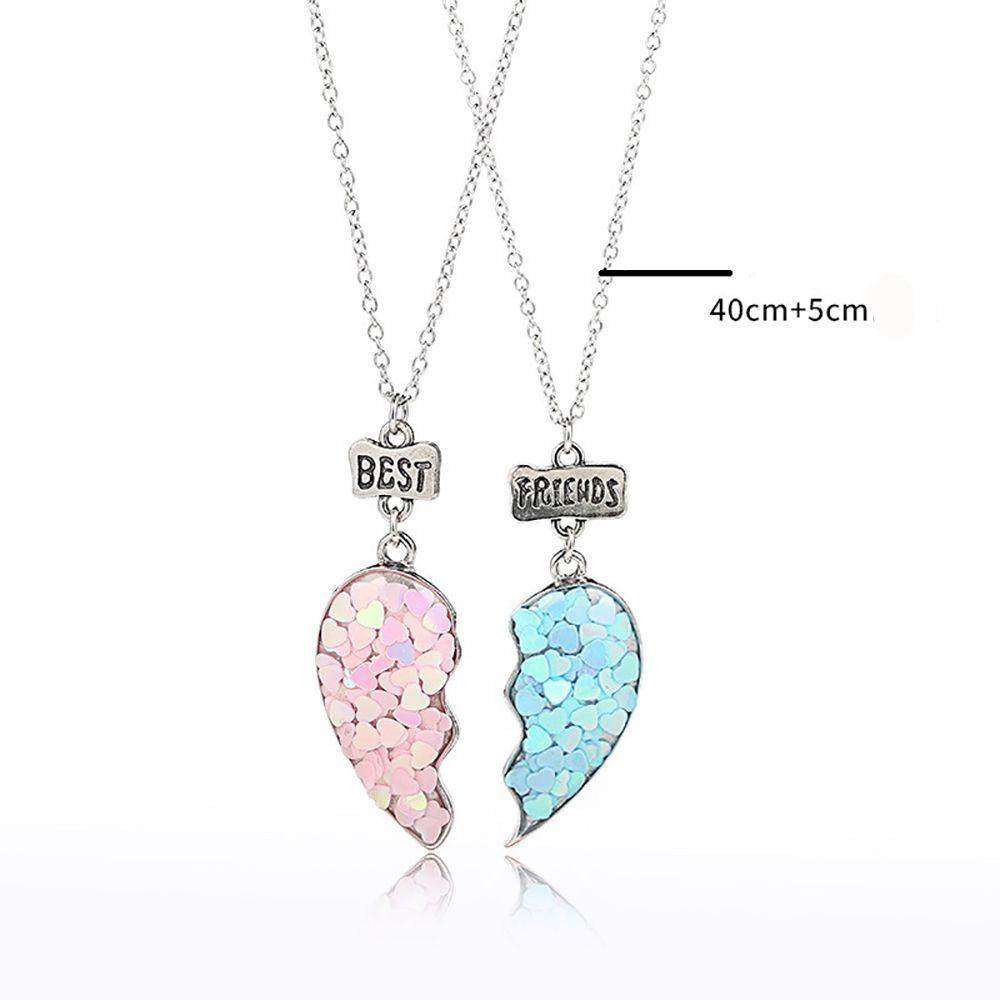 QQMALL Vòng cổ Đính Kim Sa Dễ Thương Dành Cho Bạn Thân