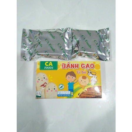 Bánh gạo cho bé- Bánh gạo ăn dăm cho bé Eco Food