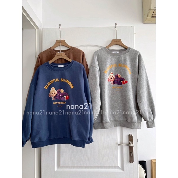 Áo nỉ bông hình gấu Betterday | BigBuy360 - bigbuy360.vn