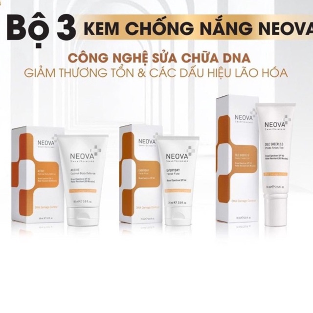 Kem chống nắng cao cấp neova - Chính hãng