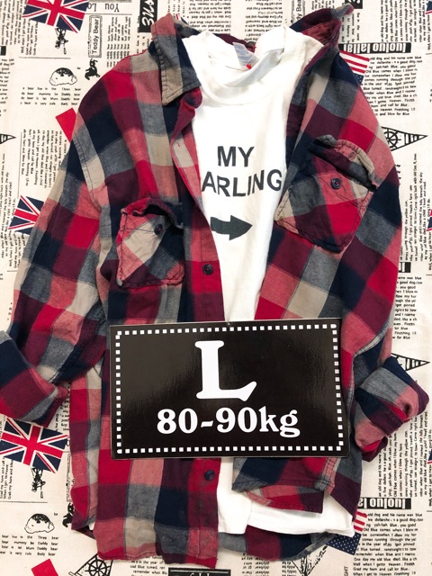 Flannel - Sơmi caro form Mỹ | BigBuy360 - bigbuy360.vn