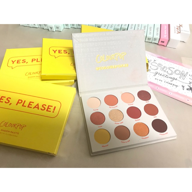 [Bill Colourpop] Bảng mắt Colourpop Yes, please!