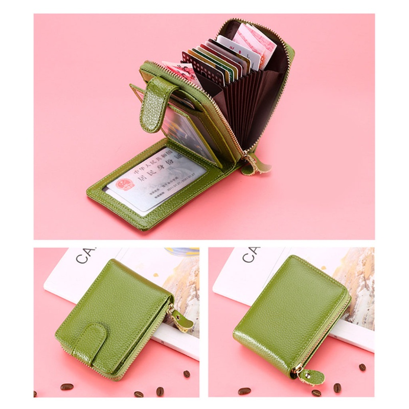 Ví Đựng Thẻ Nhiều Ngăn Có Khóa Kéo Thời Trang YOUYO