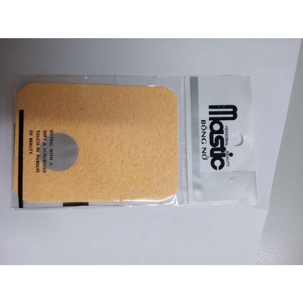Bông rửa mặt mastic