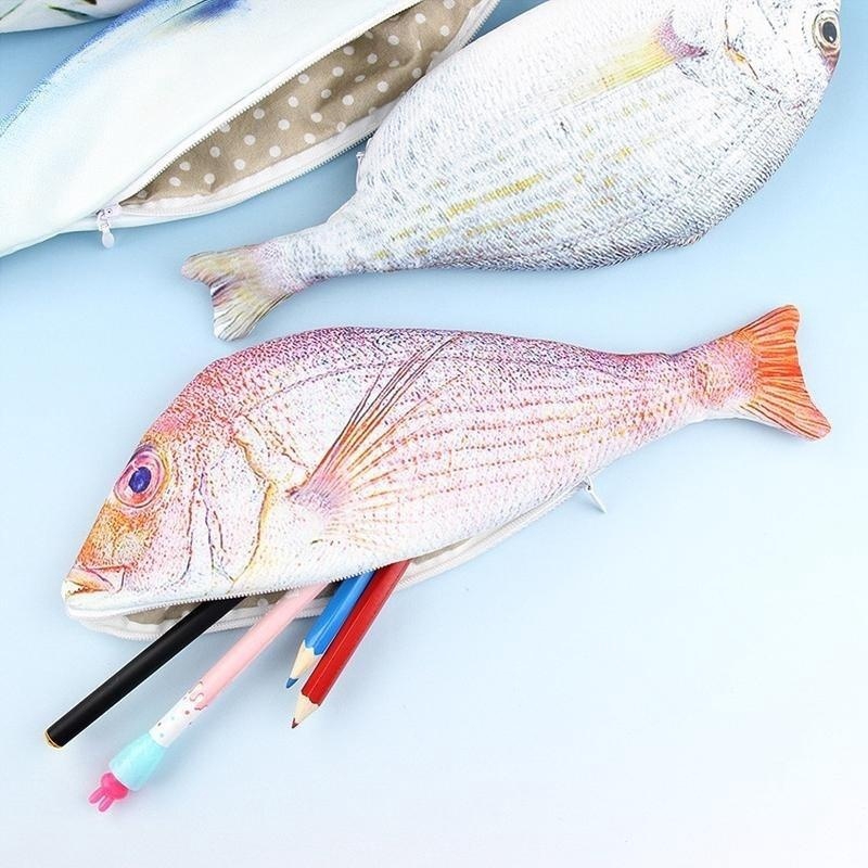 Túi đựng bút thiết kế hình cá độc đáo