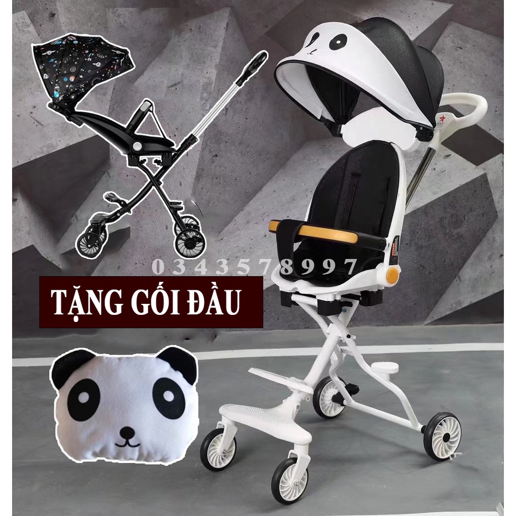 [Miễn ship]XE ĐẨY GẤP GỌN 2 CHIỀU CAO CẤP M8, XE ĐẨY GẤP GỌN