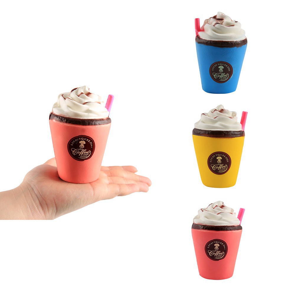 Milk Ice Cream Cup Squeeze Toy Squishy Slow Rising Decompression Squeeze Toys sp12 T2W