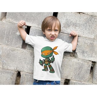 Áo Thun Bé Trai - Ninja Rùa - Cao Cấp