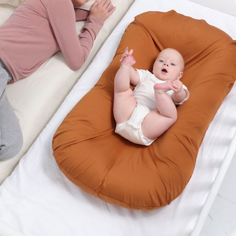 Giường Ngủ Di Động Bằng Vải Cotton Cho Bé Sơ Sinh