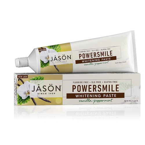 Kem đánh trắng răng Jason PowerSmile tinh chất bạc hà 170gr