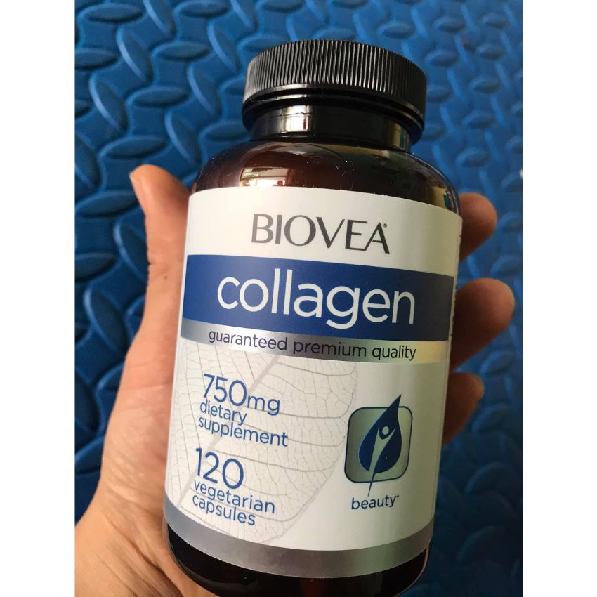 viên uống Collagen Biovea 750mg 120 viên của Đức hỗ trợ đẹp da ngăn lão hóa