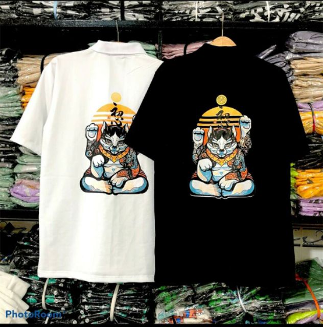 Mẩu polo hình anubis thần Ai Cập