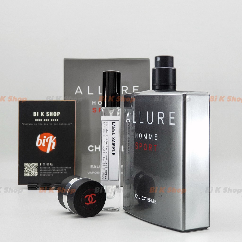 Bi K Shop - Nước hoa nam Chanel Allure Homme Sport Eau Extreme [Mẩu thử]