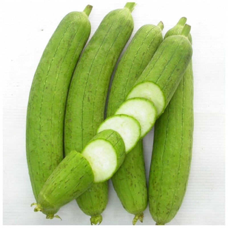 Quả mướp quê tươi sạch ngọt mát túi 1kg - ship Hà Nội