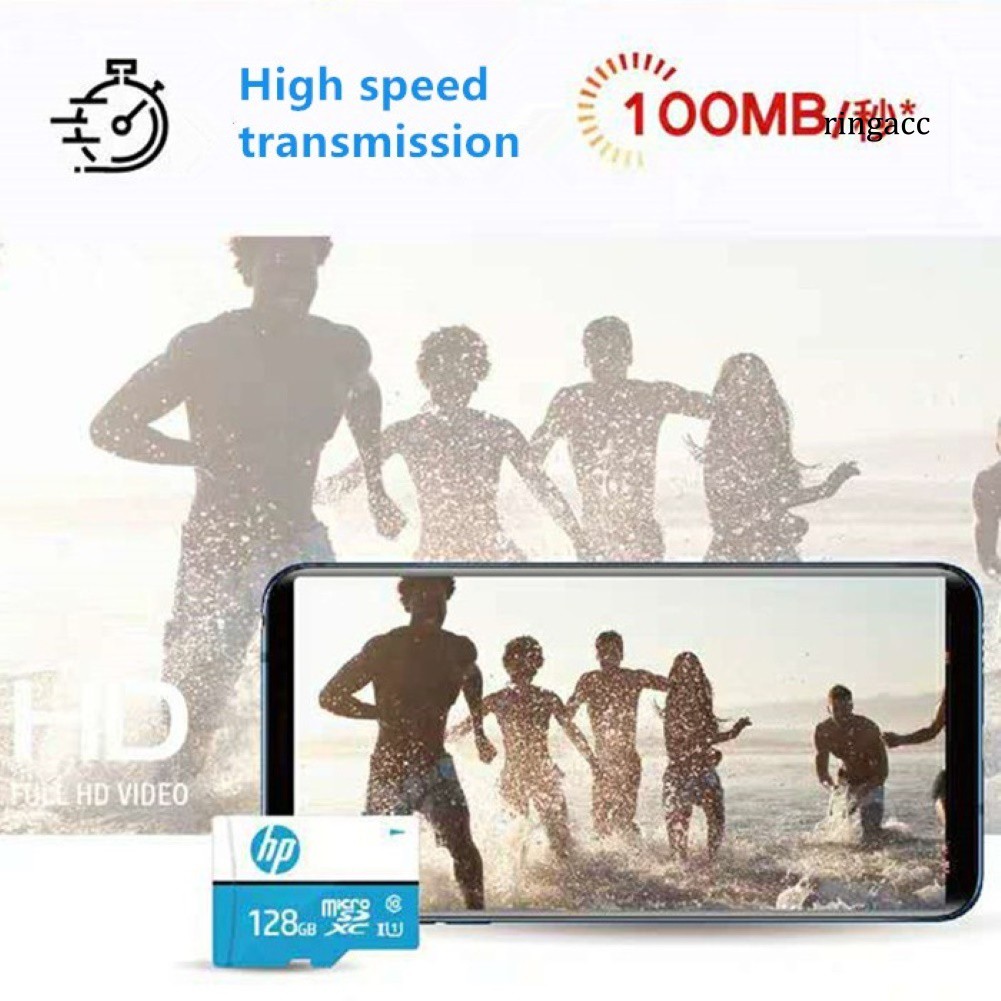 Thẻ Nhớ Tf Rccb128Gb / 256gb / 512gb / 1tb H-P Cho Điện Thoại / Máy Ảnh