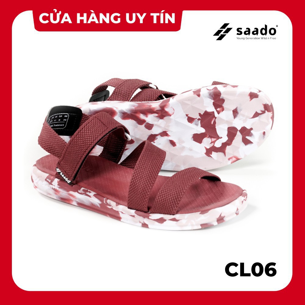 <3 Giày Sandal Shat Saado Camo Hồng Mận Siêu Nhẹ > . new ‼️ . new ! <3 🇻🇳 2020 : : ne11