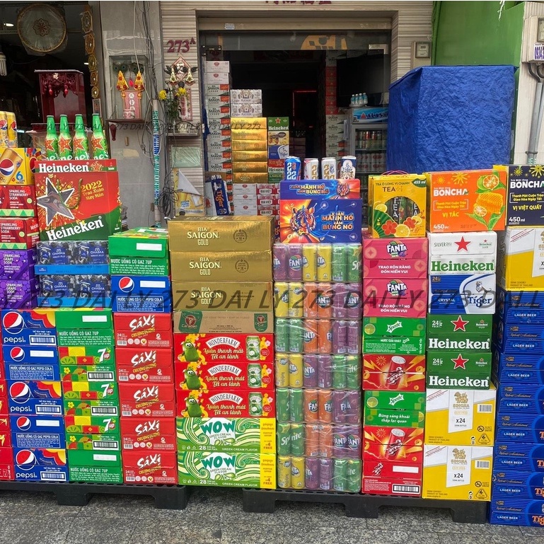 Nước ngọt sá xị Chương Dương - Đại lý 273