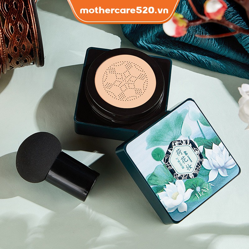 Phấn nước BB dưỡng ẩm che khuyết điểm tự nhiên kèm mút trang điểm hình nấm