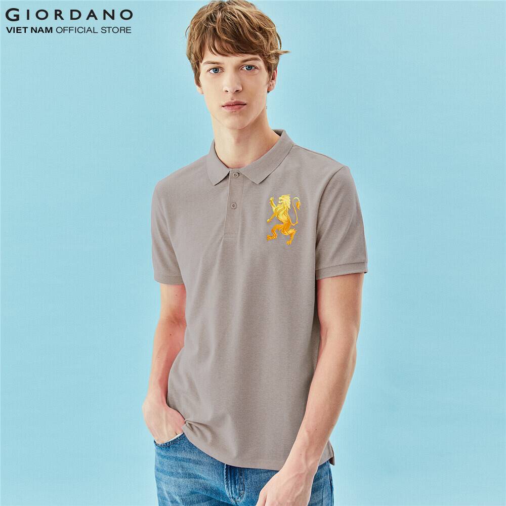 Áo Thun Có Cổ Nam Polo Giordano 01018222