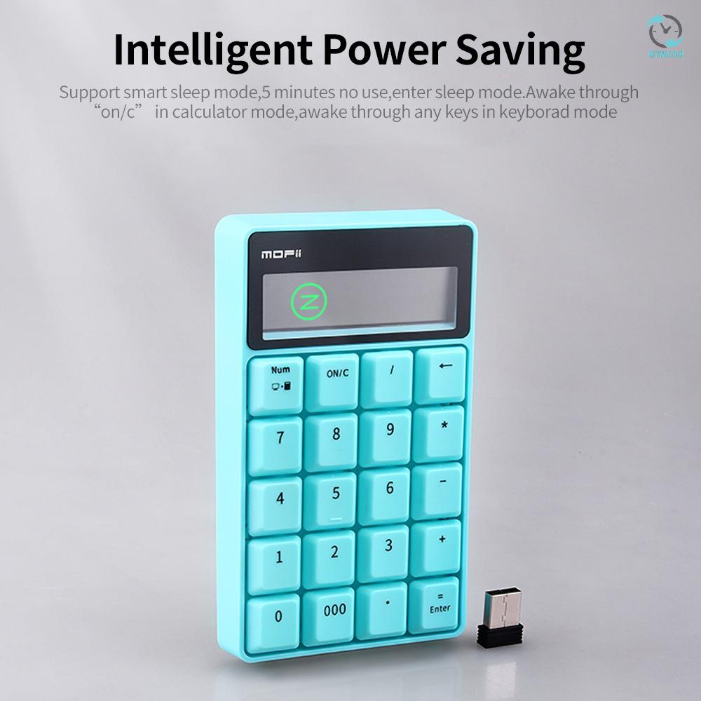 Bàn Phím Số Không Dây 20 Phím Mofii Sk-657 2.4g