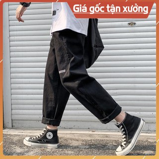 [NHẬP MONSCUS10 GIẢM 15K] Quần Jean Nam QUẢNG CHÂU Quần Baggy 004 ⚫️ UNISEX Cao Cấp