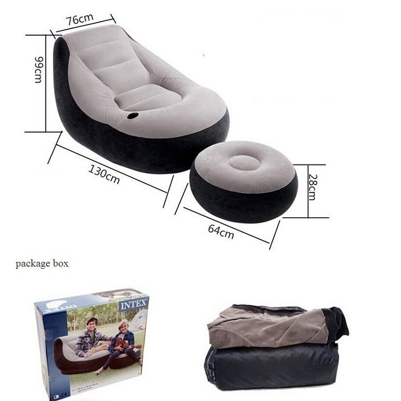 Combo Ghế hơi và bơm chân không 2 chiều mini