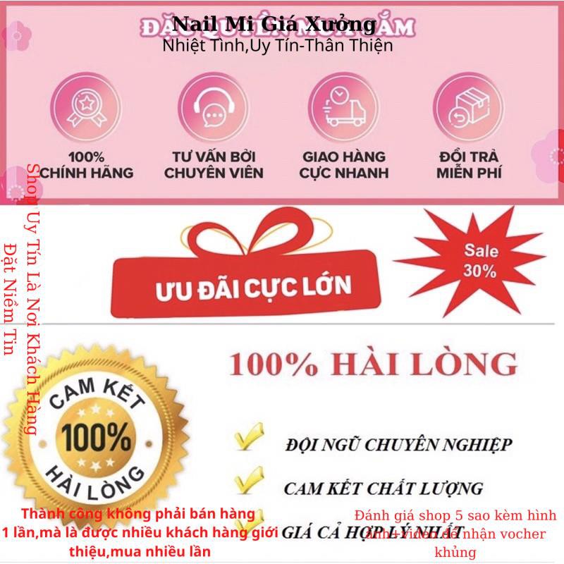 Sét Sơn Very Good Nail 60 Màu Hàn Quốc Cao Cấp Siêu Bóng-Tặng Bảng Màu+Kèm Base Top