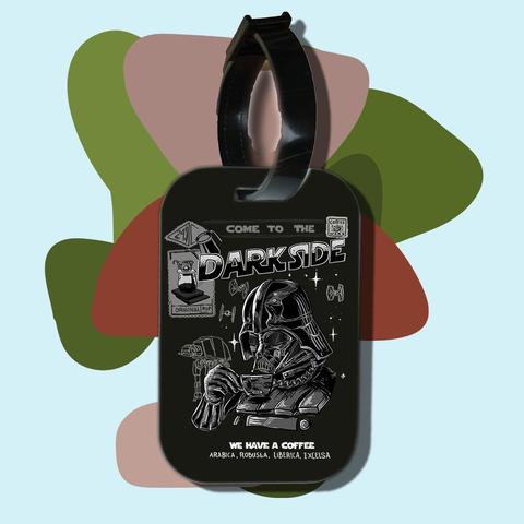 Thẻ hành lý cho túi xách balo du lịch in hình Coffee Lover darkside coffee (nhiều màu)