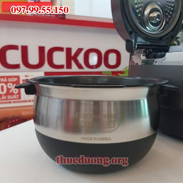 Nồi cơm điện cao tần Cuckoo nấu cơm gạo lứt thơm ngon CRP-JHR1060FD 1.8L