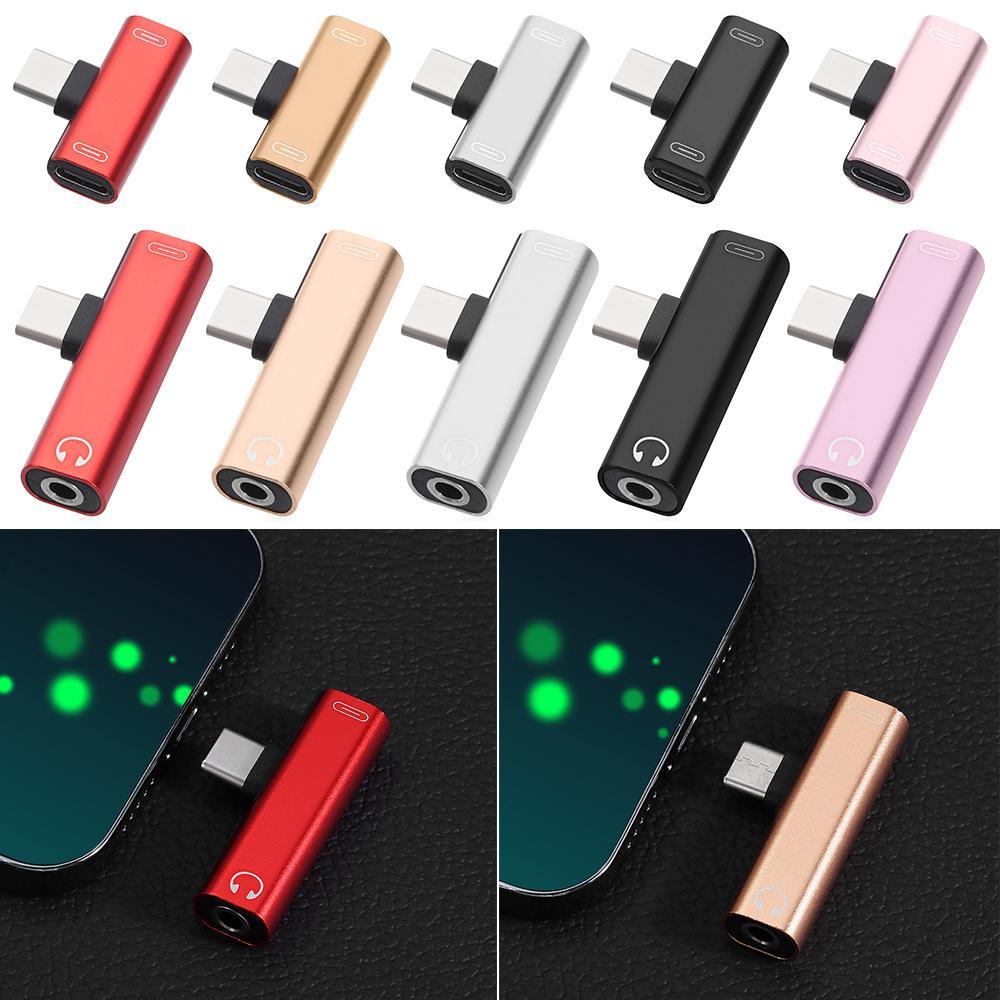 Đầu Chuyển Đổi Âm Thanh Type C Sang Hai Cổng 3.5mm Chuyên Dụng