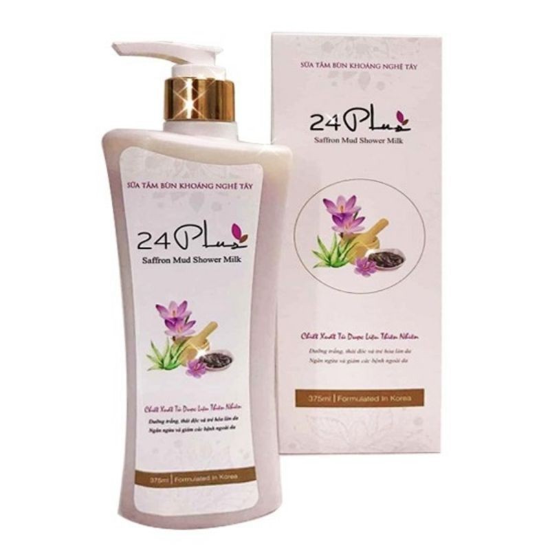 sữa tắm 24PLuS 375ml.