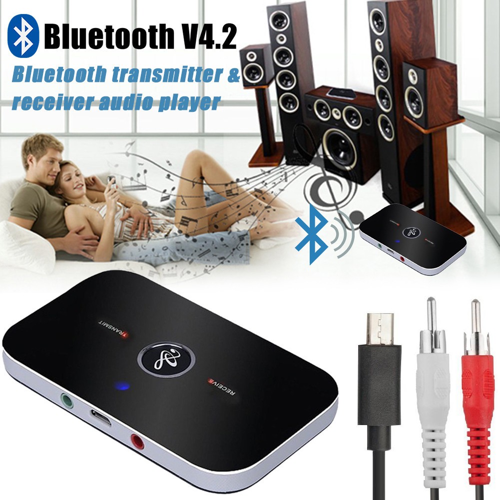 Bộ chuyển đổi không dây B6 2 trong 1 Bluetooth 4.2 và phát nhạc