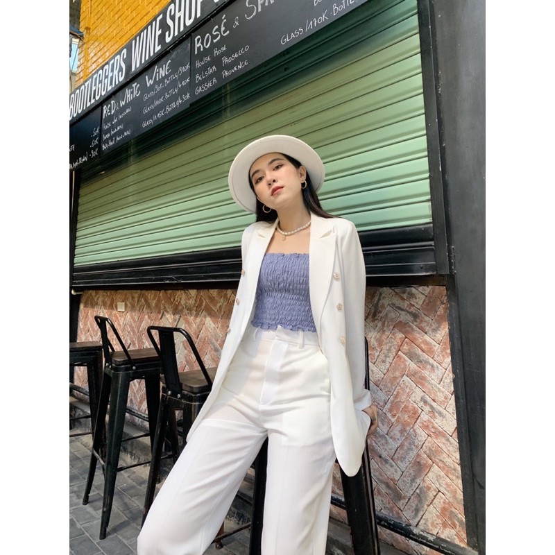 Blazer Oversize Cổ Nhọn | BigBuy360 - bigbuy360.vn