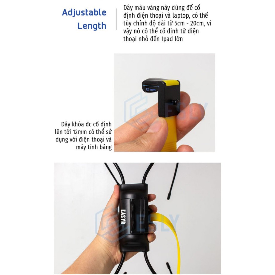 Home and Garden - Giá Đỡ Điện Thoại và IPad Chân Nhện EASYR