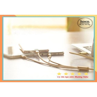Cáp Sạc Dây Dù 3 Đầu Lightning + Micro + Type-C Hoco X2