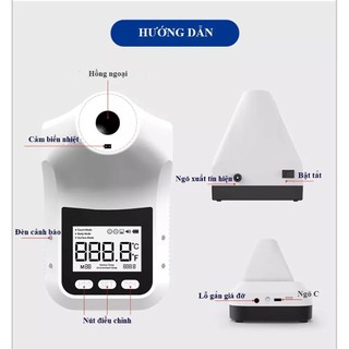 Nhiệt kế đo thân nhiệt bằng Hồng ngoại k3pro